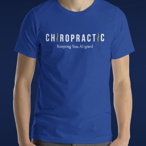 chiropractic t-shirt keeping you alive